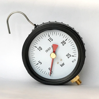 indicateur de pression rempli liquide d'acier inoxydable d'indicateur de pression d'acier inoxydable de 100mm