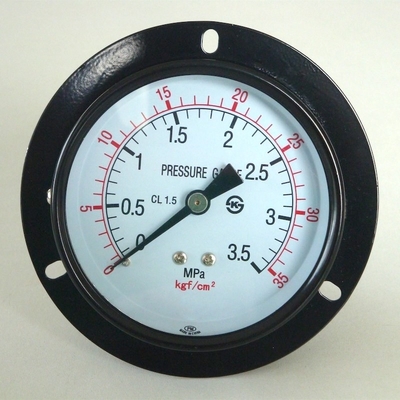 indicateur de pression arrière d'échelle de bronze de phosphore de MPA de l'indicateur de pression de bâti de 80mm 3,5 double