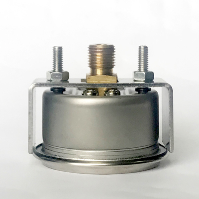 40mm 100 indicateur de pression axial de bride de CRNA 2,5 U de manomètre de bâti d'indicateur de pression de livre par pouce carré