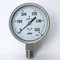 EN837-3 indicateur de pression de capsule de 500 mbar 100mm tout l'indicateur de pression d'acier inoxydable
