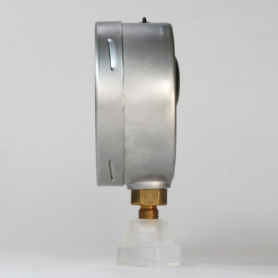 4 pouces 25 de barre d'huile de silicone du manomètre G 1/2 de connexion en étoile d'indicateur de pression rempli liquide remplissant