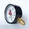 2,5 l'indicateur de pression inférieur en verre 63mm d'indicateur de pression de bâti de barre a peint le manomètre en acier